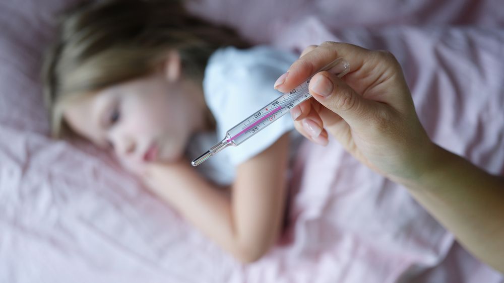 Chřipka se rychle šíří mezi malými dětmi